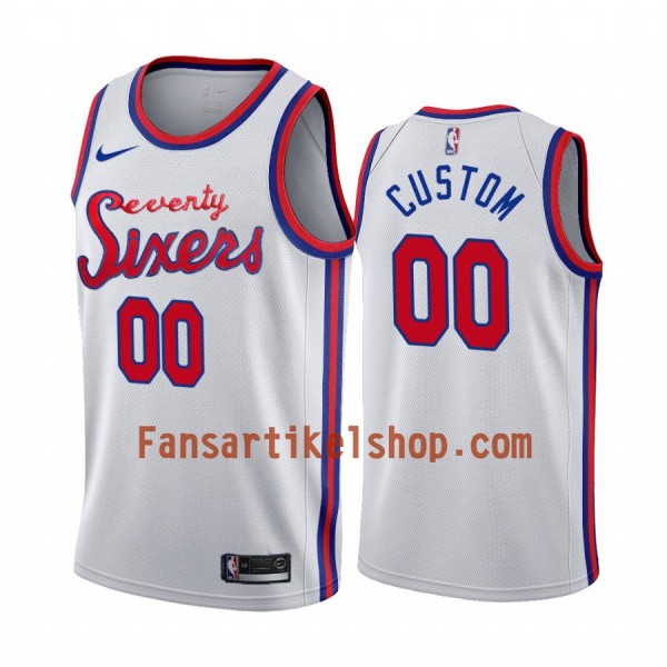 NBA Philadelphia 76ers Trikot Benutzerdefinierte Nike 2019-2020 Classic Edition Swingman - Herren